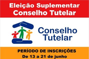 ATENÇÃO: ELEIÇÃO SUPLEMENTAR VAI ESCOLHER NOVOS MEMBROS PARA O CONSELHO TUTELAR