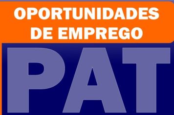 Oportunidades de emprego