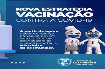 NOVA ESTRATÉGIA DE VACINAÇÃO CONTRA A COVID-19