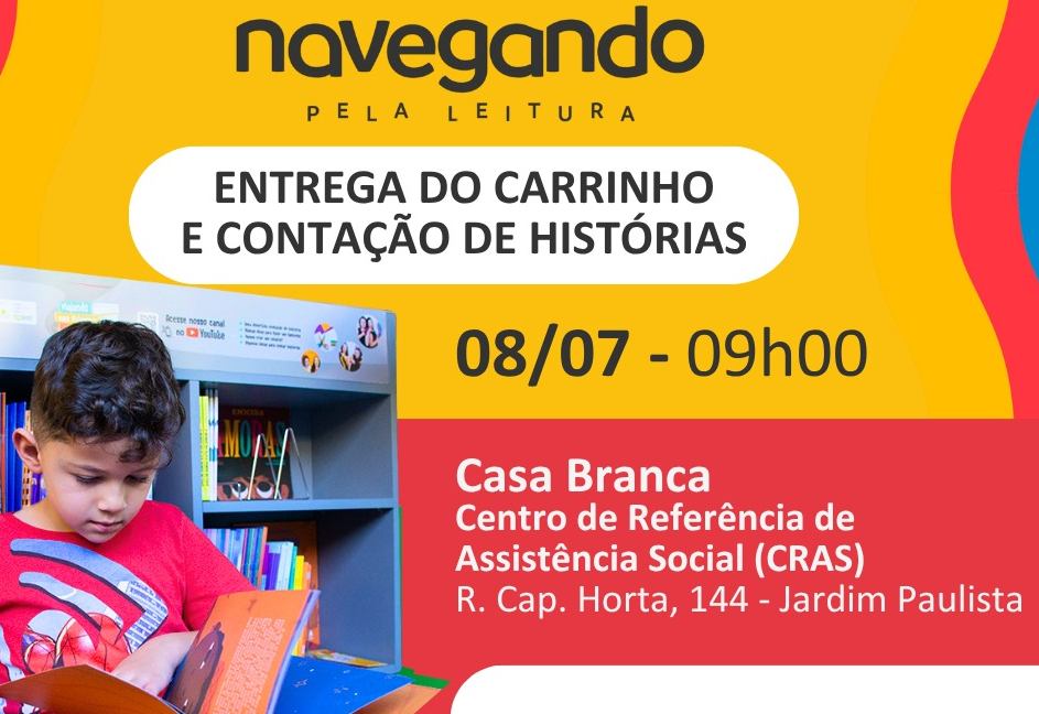 MUNICÍPIO RECEBE O PROJETO “NAVEGANDO PELA LEITURA”