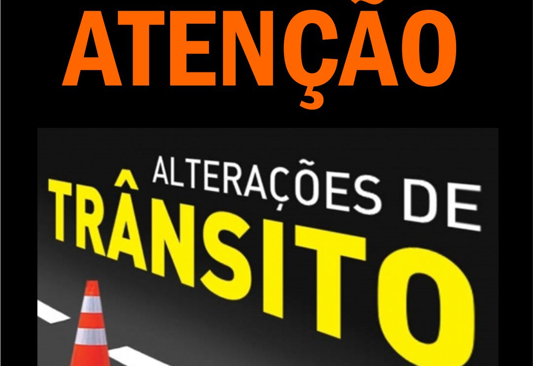 ALTERAÇÕES TEMPORÁRIAS NO TRÂNSITO