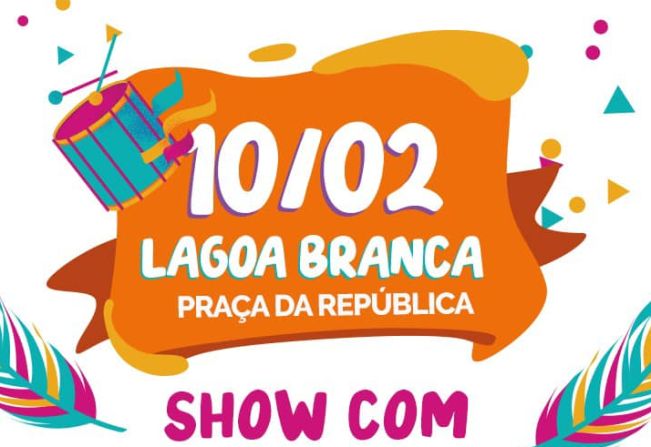 CONFIRA A PROGRAMAÇÃO DE HOJE DO CASA BRANCA FOLIA 