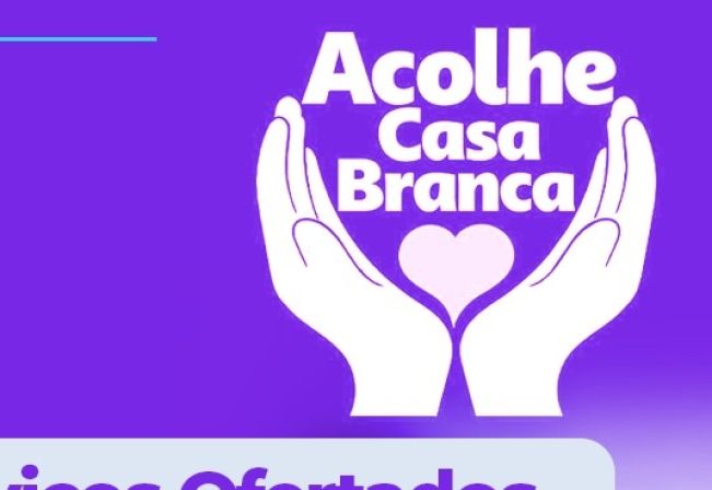 ATENÇÃO! MAIS UMA EDIÇÃO DO ACOLHE CASA BRANCA