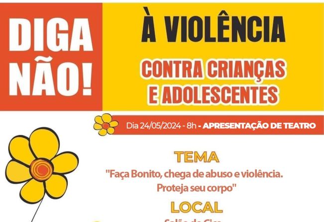 TEATRO ALERTA PARA O COMBATE À VIOLÊNCIA CONTRA CRIANÇAS e ADOLESCENTES