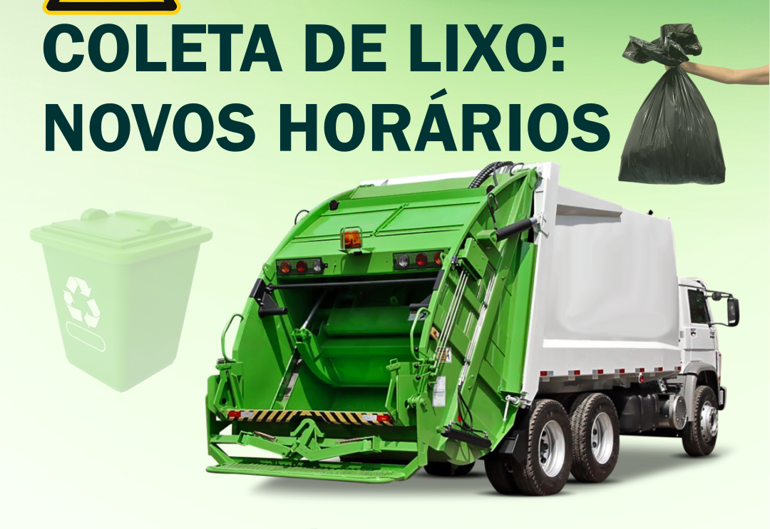 NOVOS HORÁRIOS PARA A COLETA DO LIXO NA REGIÃO CENTRAL