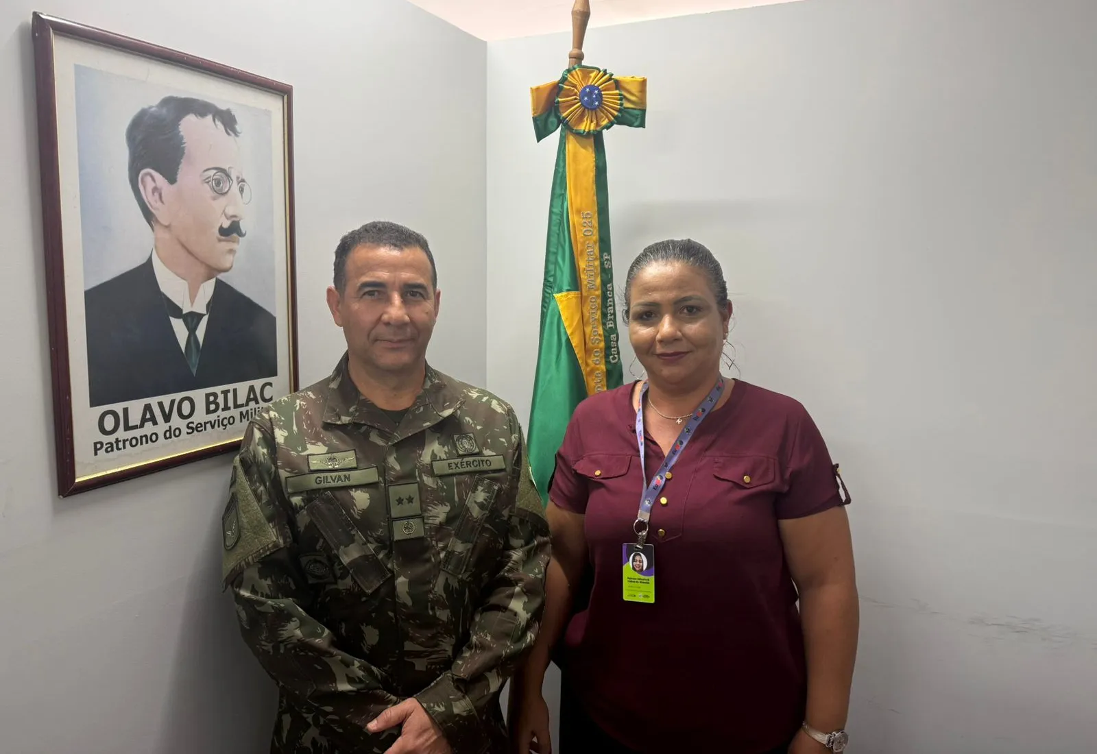 VISITA TÉCNICA NA JUNTA DE SERVIÇO MILITAR