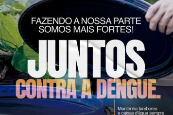 Destaque para a equipe unida contra a dengue! 