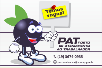 OPORTUNIDADES DE EMPREGO